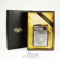 打火機禮盒(撲克牌.金屬銀)_圖片(1)