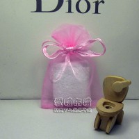 【愛禮布禮】 婚禮小物: 粉紅色雪紗袋6x9cm~1個1.4元,10個14元，訂購單位1為10個_圖片(1)