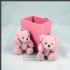 台北市-【愛禮布禮】 婚禮小物: 7.5公分單色毛熊(粉色)1支10元_圖
