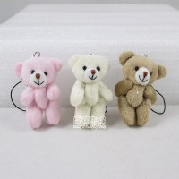 【愛禮布禮】 婚禮小物: 5公分雙色笑臉熊(粉色)1支11元_圖片(1)