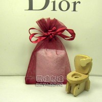 【愛禮布禮】 婚禮小物: 酒紅色雪紗袋6x9cm~1個1.4元,10個14元,訂購單位1為10個_圖片(1)
