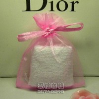 【愛禮布禮】 婚禮小物: 粉紅色雪紗袋8x10cm,1個1.7元,10個17元,訂購單位1為10個_圖片(1)