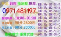 小蔻『0971-481197』外出指油壓放鬆外出按摩桑拿_圖片(1)