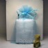 台北市-【愛禮布禮】婚禮小物：水藍色紗袋15x20cm,1個3.0元,10個30元_圖