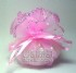 台北市-【愛禮布禮】婚禮小物：粉紅色鑽點圓形紗袋 @23cm,1個1.8元,10個18元_圖