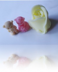 婚禮小物~藝術手工皂 (馬卡龍, 玫瑰花, KITY貓, 可愛小熊....)_圖片(4)