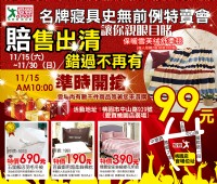 國際精品寢飾集中出清  原價9800五星飯店羽毛冬被現量下殺$690_圖片(1)