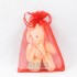 台北市-【愛禮布禮】婚禮小物：大紅色雪紗袋10x15cm,1個2.1元,10個21元_圖