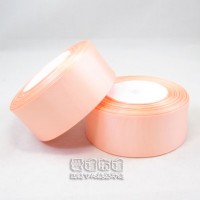 【愛禮布禮】婚禮小物：粉橘色,5分素面羅紋帶,1捲25碼/32元_圖片(1)