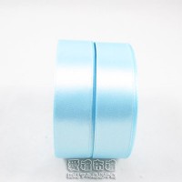 【愛禮布禮】婚禮小物：水藍色,3分素面單面緞帶,1捲25碼/11元_圖片(1)