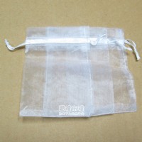 【愛禮布禮】婚禮小物：白色雪紗袋8x12cm,1個1.1元,10個11元_圖片(1)