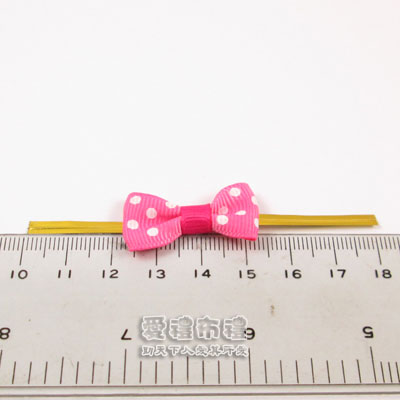 【愛禮布禮】婚禮小物：桃粉色羅紋帶蝴蝶結/11元 - 20141205120819-752728070.jpg(圖)