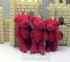 台北市-【愛禮布禮】婚禮小物：5公分單色裸熊(紅色)1支9元_圖
