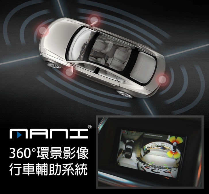 MANI 360環景影像行車輔助系統  讓您開車就像打電動一樣簡單 - 20141210141213-191996738.jpg(圖)