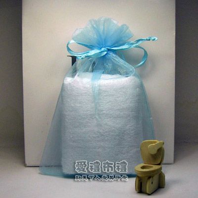 【愛禮布禮】婚禮小物：水藍色雪紗袋12x17cm,1個2.5元起 - 20141229130721-830140601.jpg(圖)