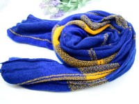 棉麻.針織圍巾.圍脖批發~韓國飾品批發~最發燒當季流行飾品批發_圖片(4)