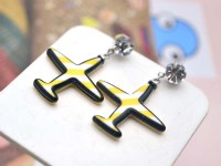 看韓劇人氣女星都在戴的時尚大耳環~幾何 耳線 羽毛 週週千百款新品_圖片(1)