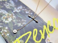 永恆的經典~深刻的唯一愛戀~甜蜜飾品~316不銹鋼鎖骨短鍊~最甜的玫瑰金~耀眼閃亮~守億飾品批發_圖片(4)