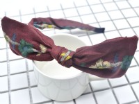 復古搖滾~嘻哈幾何圖騰寬版布面髮箍(圈)髮帶_圖片(1)