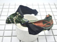 復古搖滾~嘻哈幾何圖騰寬版布面髮箍(圈)髮帶_圖片(4)