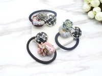 手工黏土邊夾/鴨夾~微鑲鑽自動夾~手做造型飾品~韓國飾品批發_圖片(2)