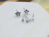 韓國流行飾品大盤商~天天更新~最新韓流耳環/項鍊/髮束/316不銹鋼手環_圖片(3)