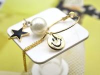 女孩兒手刀飛搶~韓國最新流行趨勢/耳環/項鍊/髮飾/微鑲鋯石飾品批發~網站與門市同步更新_圖片(3)