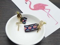 女孩兒手刀飛搶~韓國最新流行趨勢/耳環/項鍊/髮飾/微鑲鋯石飾品批發~網站與門市同步更新_圖片(4)