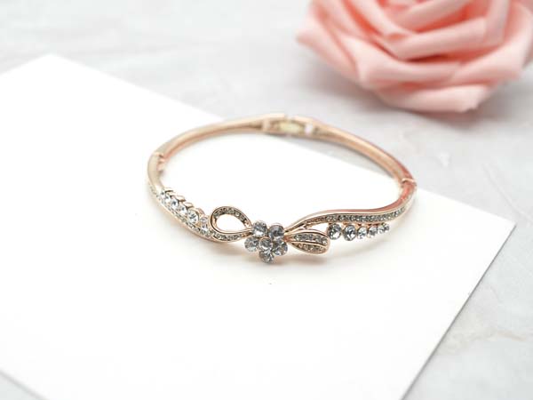 完美精鍍白金寶石手環~永恆經典不銹鋼微鑲鋯石短鍊批發 - 20170512200913-591129749.jpg(圖)