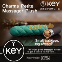 【美國KEY-Charms Plush佳慕斯迷你震動棒】情趣用品全家貨到付款 _圖片(1)