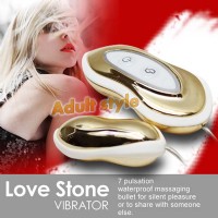 【Love stone七段變頻曲線蛋(黃金版)】情趣用品 奇摩_圖片(1)