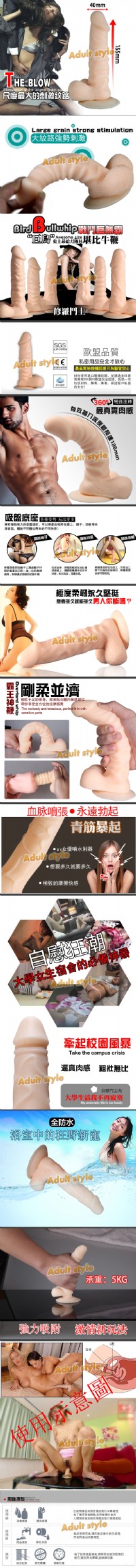 【愛侶鬥士擬真膚質吸盤老二(大力王)】台北情趣用品店哪裡有_圖片(2)