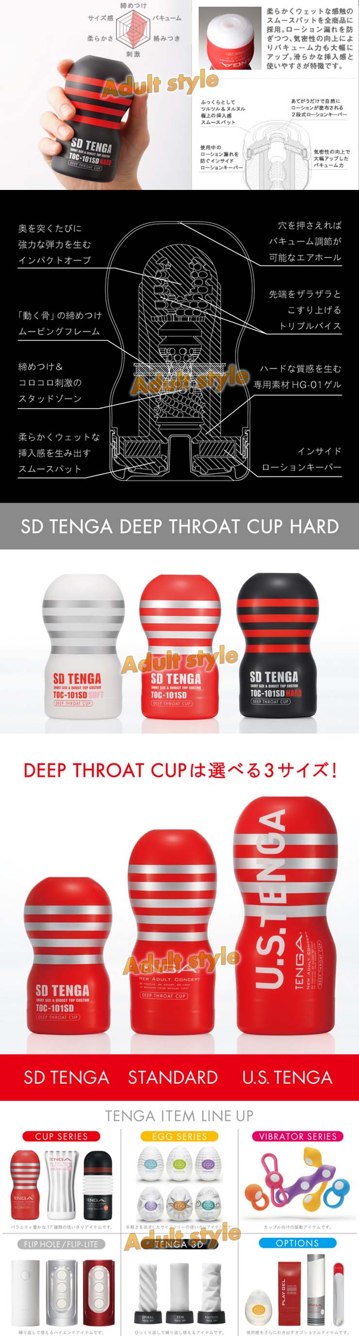 【日本TENGA體位型飛機杯(SD強力吸吮深喉嚨)】情趣用品示範教學 - 20151117112111-730604505.jpg(圖)