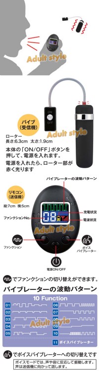 【日本Wins-飛子聲控無線10段遙控蛋 ver.3】情趣用品yahoo_圖片(3)