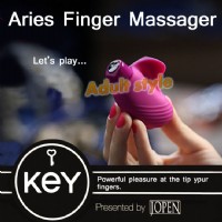 【美國KEY-Aries Finger艾麗斯震動指環】情趣用品全家貨到付款 _圖片(1)