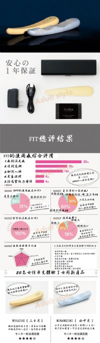 【日本TENGA-iroha FIT(MIKAZUKI)柔滑G點棒】情趣用品 小鐘 _圖片(3)