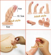 【日本A-ONE天上天下(雙重材質擬真陽具1號)】情趣用品全家貨到付款 _圖片(2)