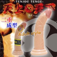 【日本A-ONE天上天下(雙重材質擬真陽具3號)】情趣用品全家貨到付款 _圖片(1)