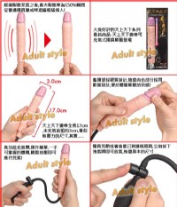 【日本A-ONE天上天下(雙重材質擬真膨脹陽具)-變芯】情趣用品示範教學 _圖片(3)