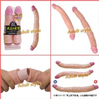 【日本A-ONE天上天下(雙重材質擬真雙頭龍陽具)-短】情趣用品示範教學 _圖片(4)