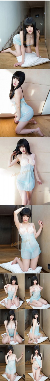 【清純甜美網紗蕾絲 透視超迷人睡衣】情趣用品 汽車旅館_圖片(2)