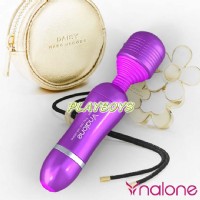 【香港Nalone-艾怡Elyi 迷你防水靜音6段變頻金屬AV震動棒】情趣用品 小鐘 _圖片(1)