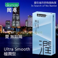 【岡本okamoto-Ultra Smooth極潤型保險套(10入)】情趣用品示範影片_圖片(1)