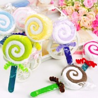 【愛禮布禮】婚禮小物：棒棒糖毛巾OPP袋裝,2條毛巾(隨機出貨不挑色)一般價 18 元 會員價 18 元_圖片(1)