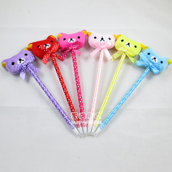 【愛禮布禮】婚禮小物：小熊圓珠筆.售價為一打12支的價格(依現有顏色混出.獨立OPP自粘袋包裝) 102 元 - 20151222191011-783136464.jpg(圖)