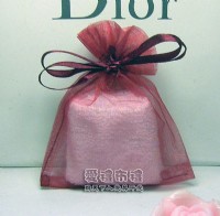 【愛禮布禮】婚禮小物：酒紅色雪紗袋8x10cm,1個1.6元起 10個 一般價 20 元 會員價 20 元_圖片(1)