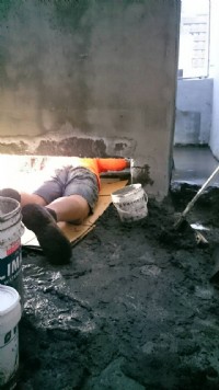 泥作防水難不倒實實在在才重要_圖片(2)