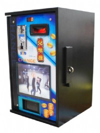 迷你廣告兌幣機-SHDNV10TC、自助洗車控制箱、投幣計時箱_圖片(2)