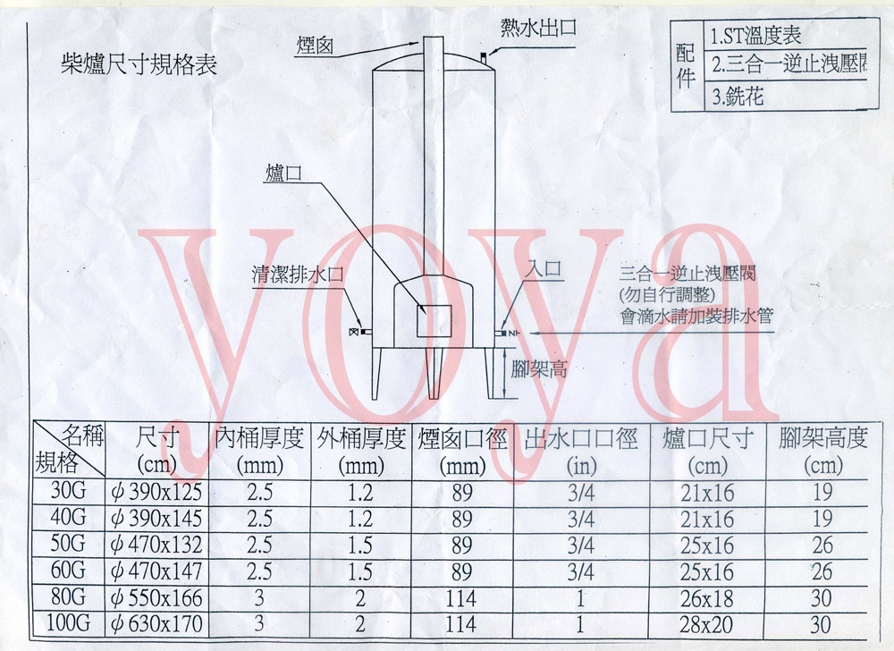  0983375500柴爐儲熱式熱水器200G☆來電特價☆燒柴熱水器200加侖台製白鐵燒材熱水爐不鏽鋼材爐熱水器☆台中燒材爐、彰化 - 20190111193300-206473883.jpg(圖)