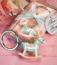【愛禮布禮】婚禮小物：小馬創意鑰匙圈禮盒(粉.藍色混批) 一般價 20 元 會員價 20 元_圖片(1)